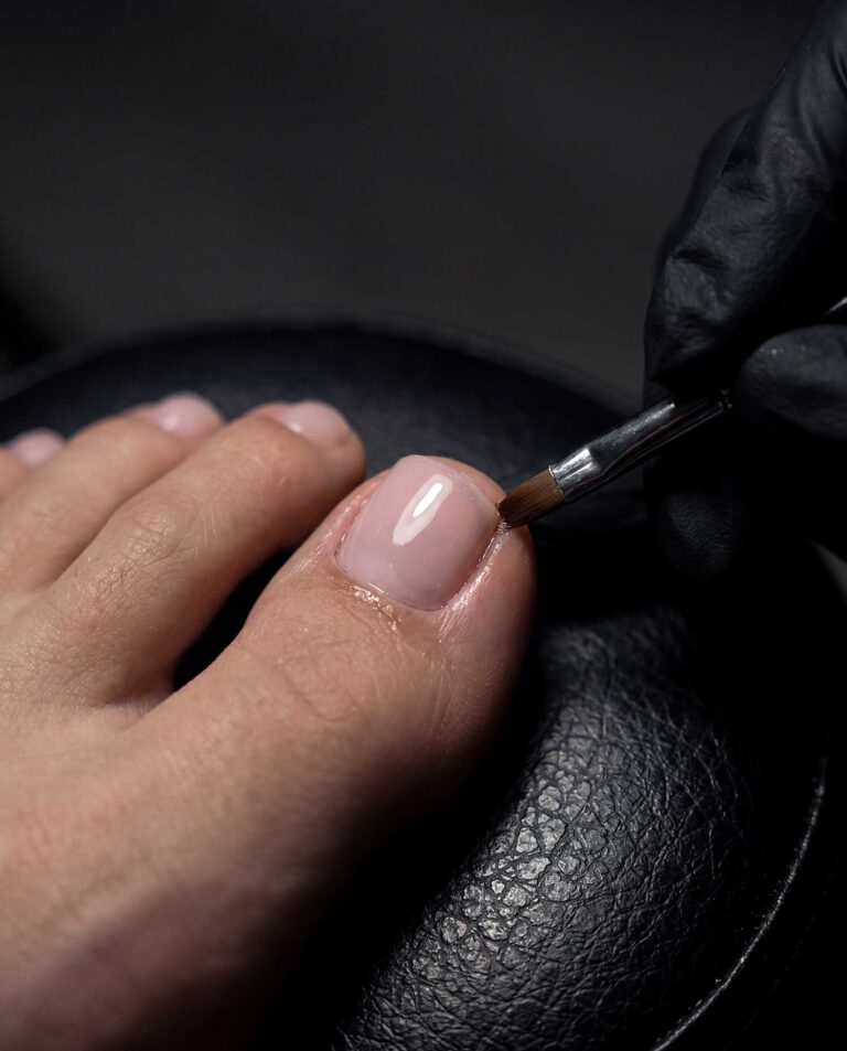 Gel manicure at The Shade in SoHo, NYC