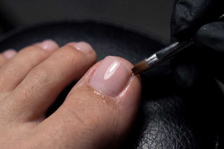 Gel manicure at The Shade in SoHo, NYC